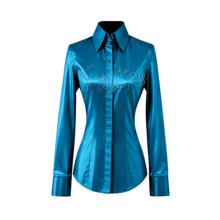 Saguaro Signature Fit™ Shirt - Peacock Blue