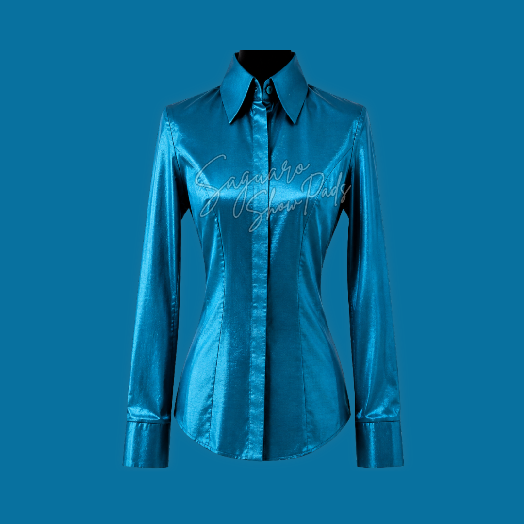 Saguaro Signature Fit™ Shirt - Peacock Blue