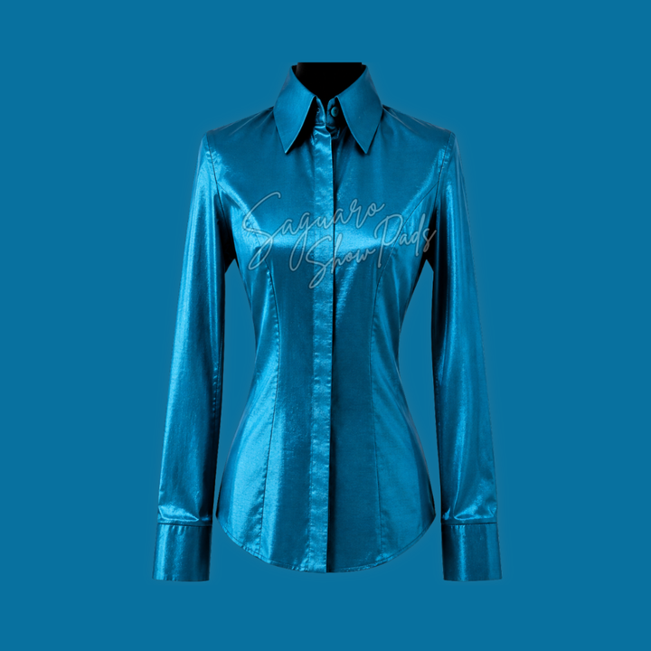 Saguaro Signature Fit™ Shirt - Peacock Blue