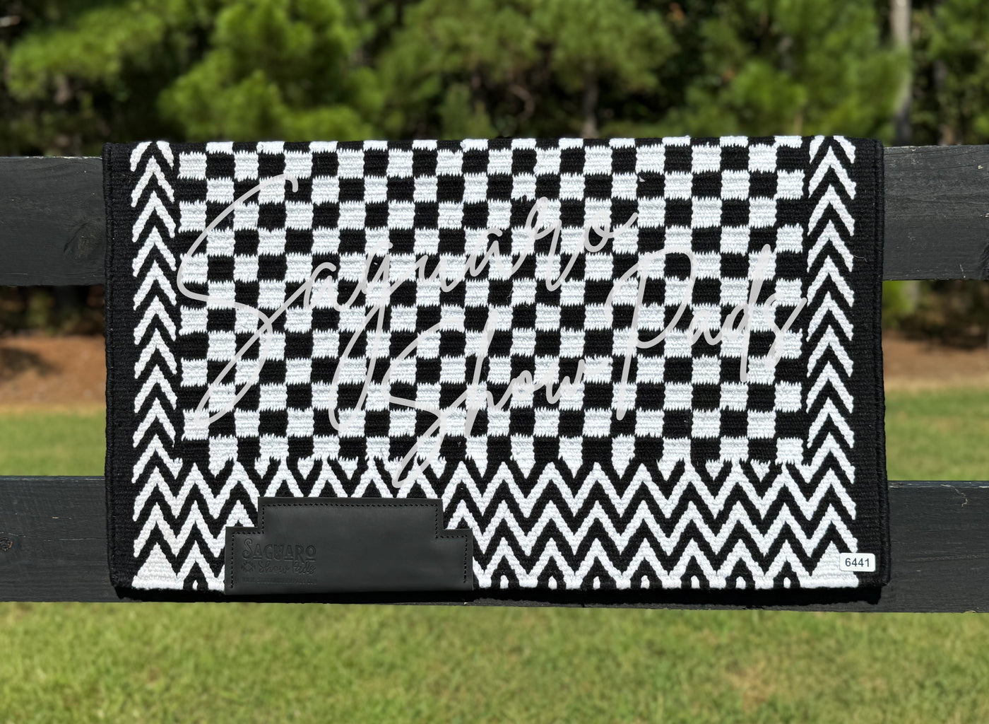 #6441 "Checks" Ranch Pad - Re-Order
