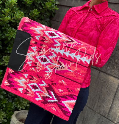 Pink Saguaro Toile hidden zip by Saguaro
