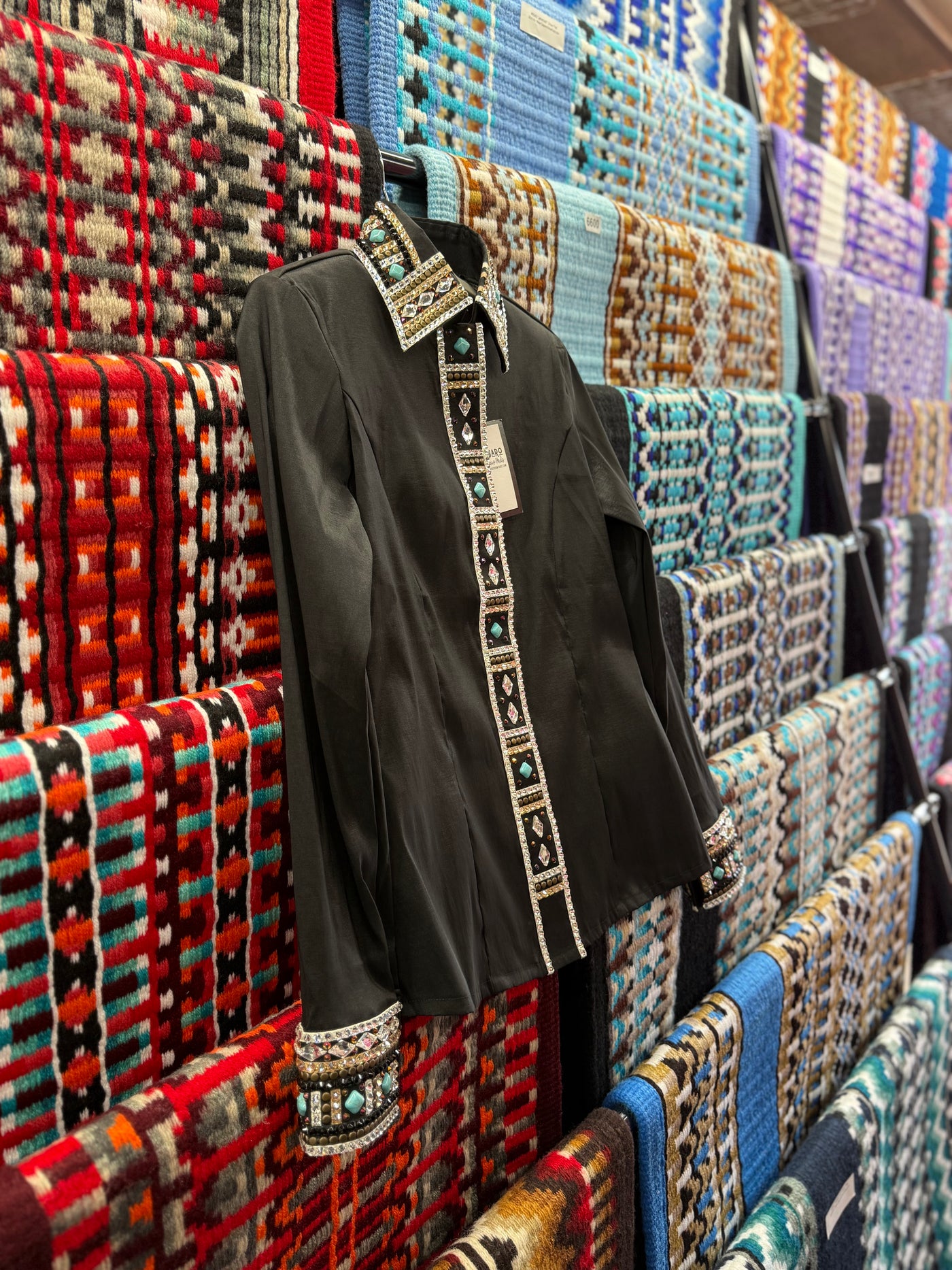 Black Taffeta hidden zip by Saguaro