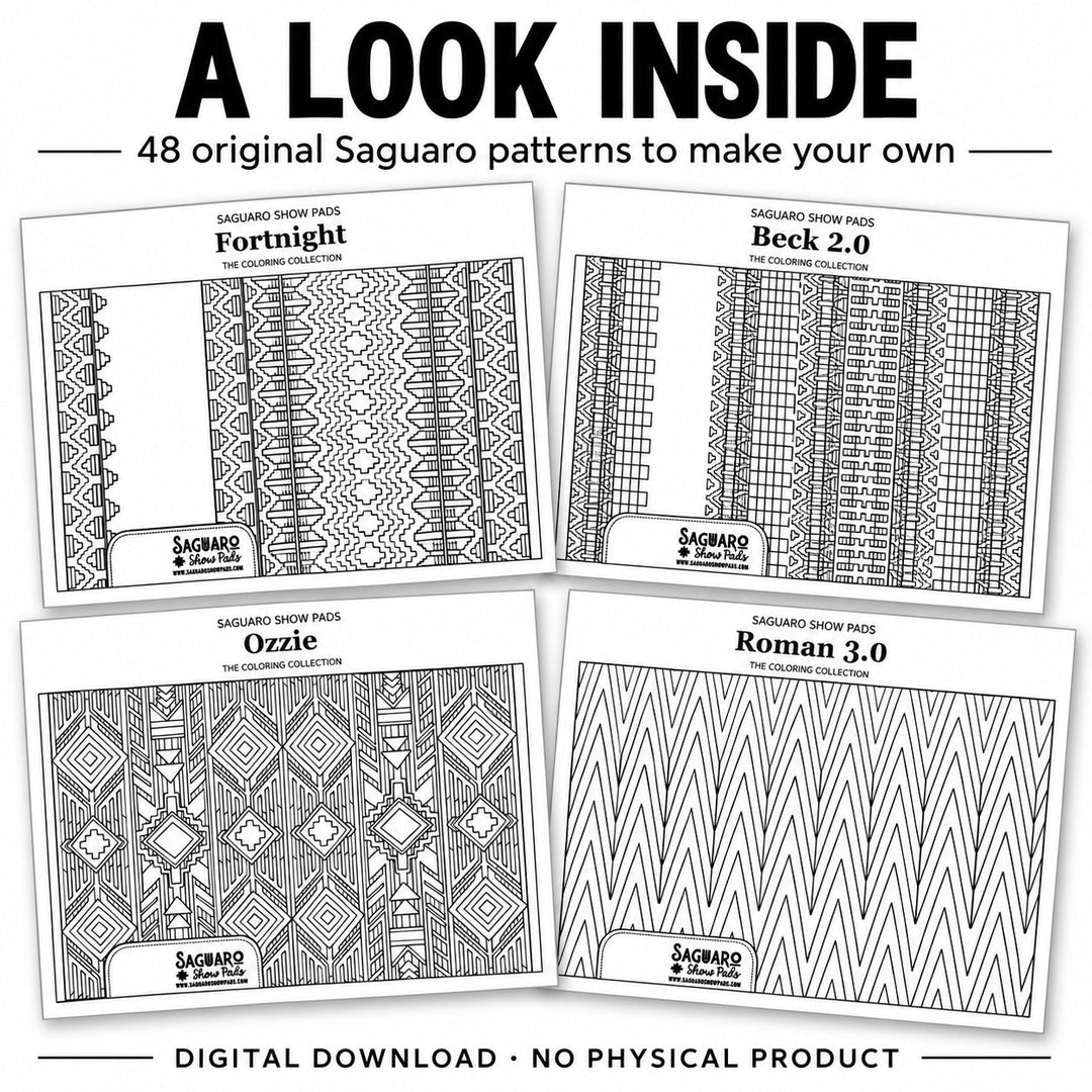 Saguaro Coloring Book · Volume 1 | Digital Download