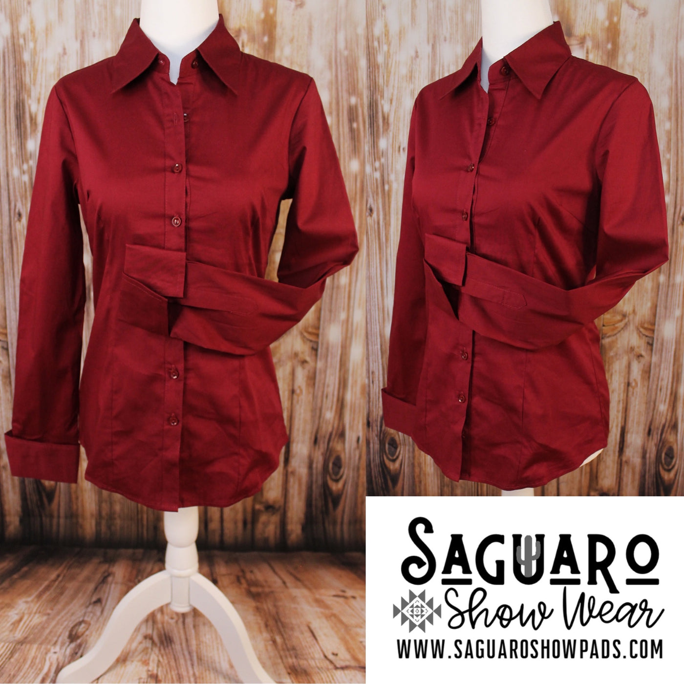 Saguaro Show Wear - BURGUNDY