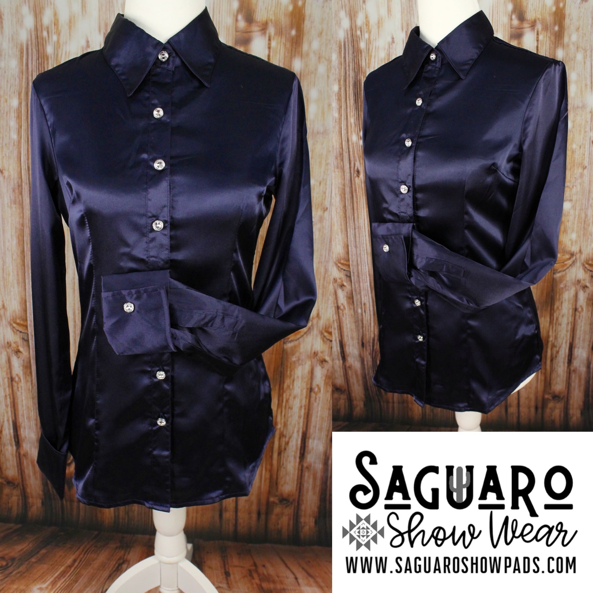 Saguaro Show Wear - SILK MIDNIGHT BLUE – Saguaro Show Pads